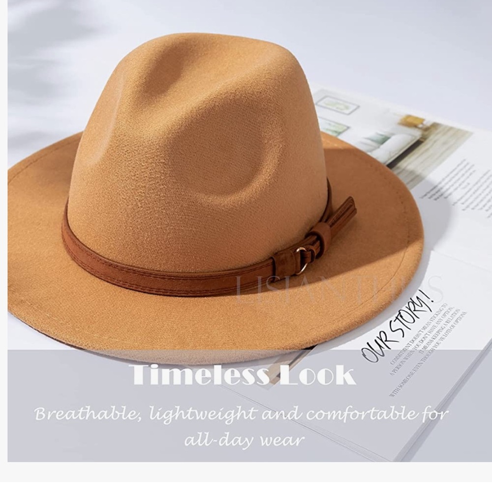 Tan Fedora:Medium